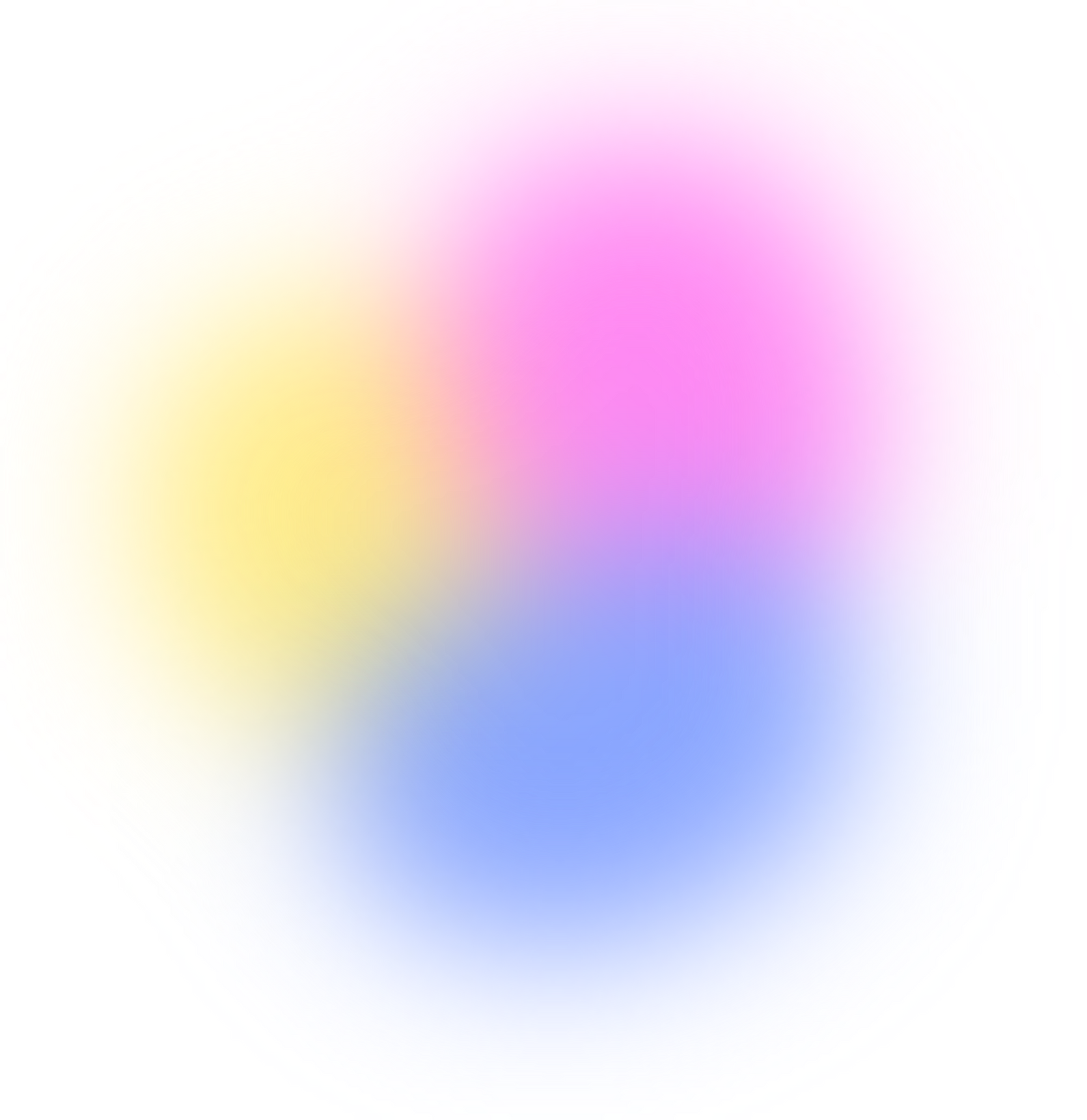Pastel gradient blur circle blob