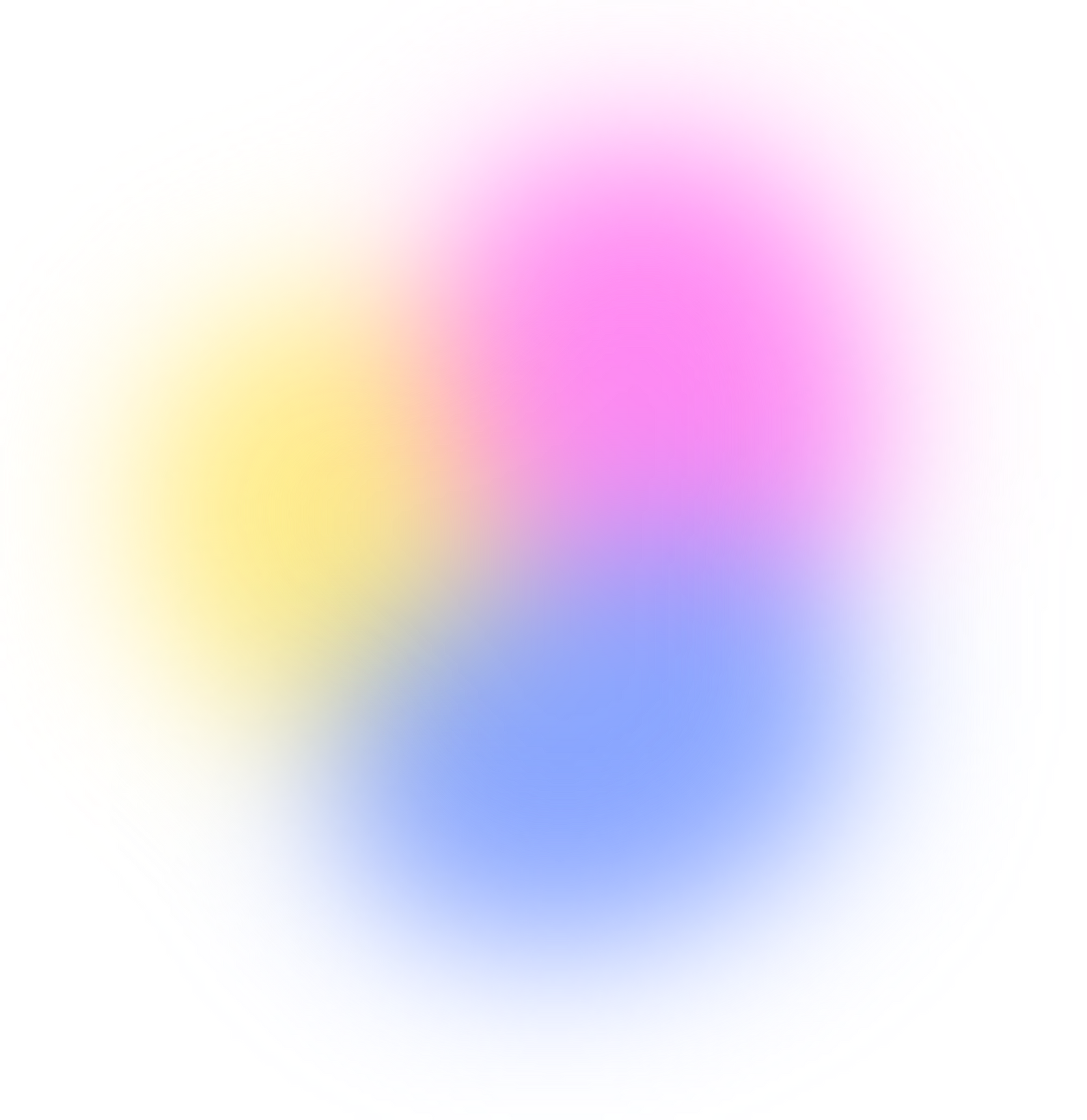 Pastel gradient blur circle blob