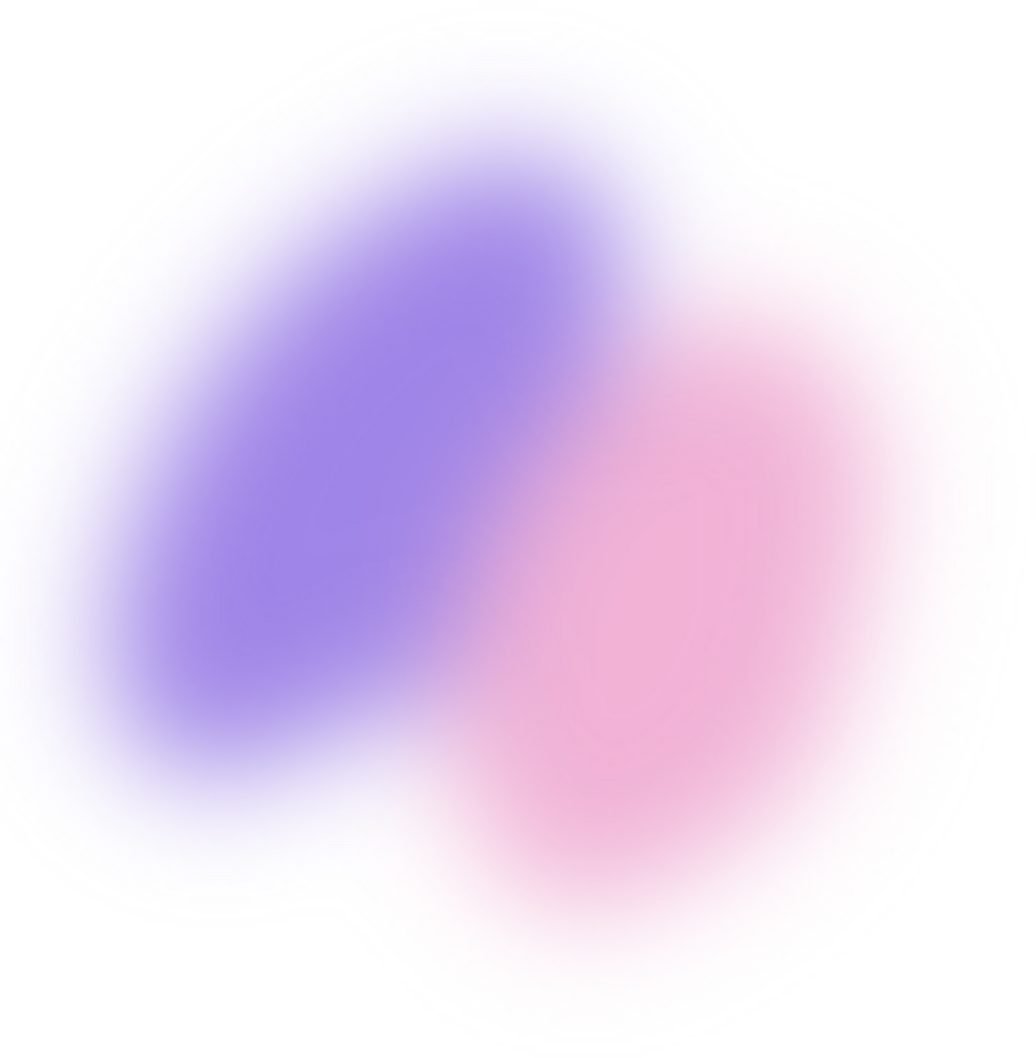 Pink purple pastel gradient blur abstract shape