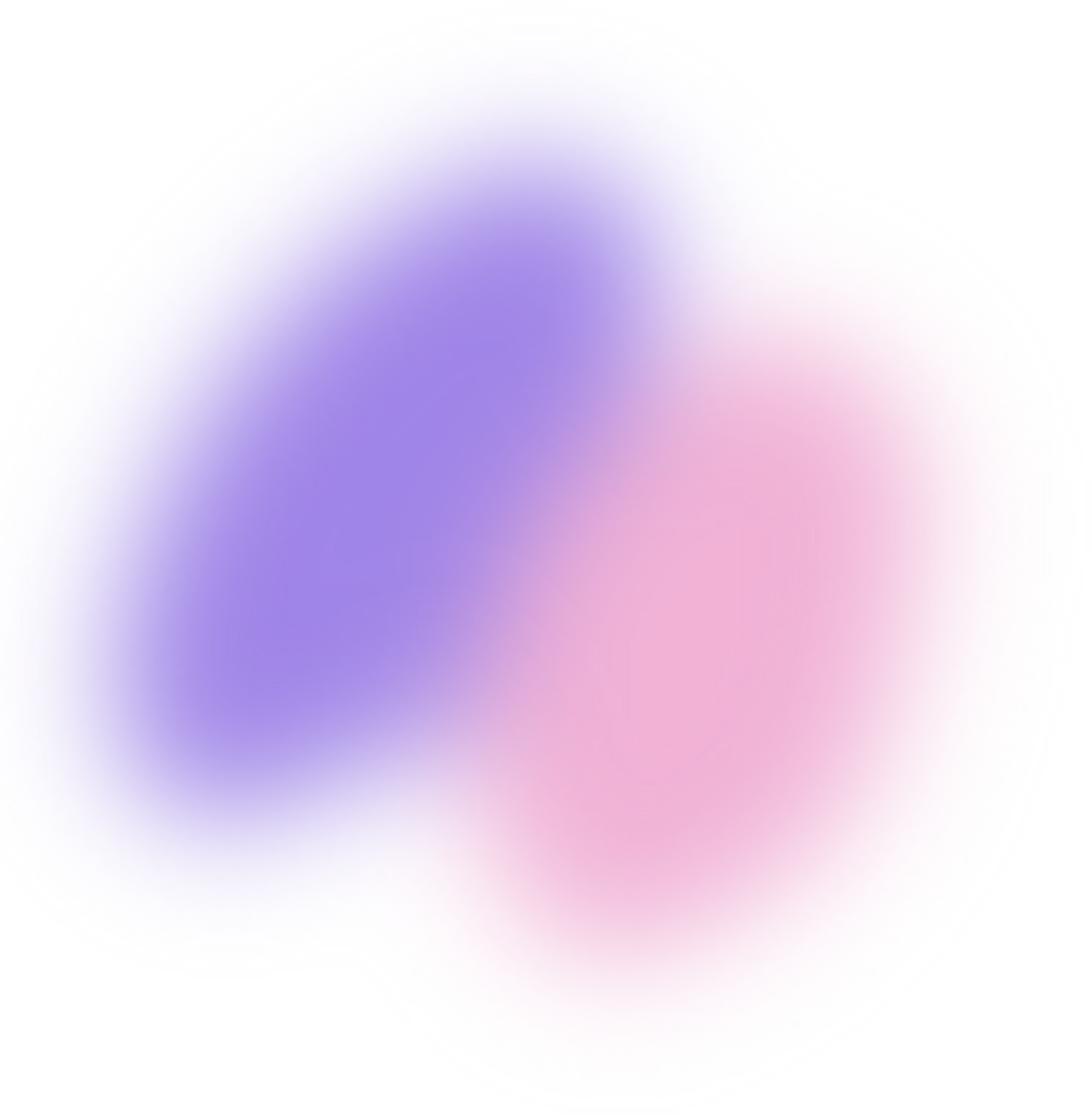 Pink purple pastel gradient blur abstract shape