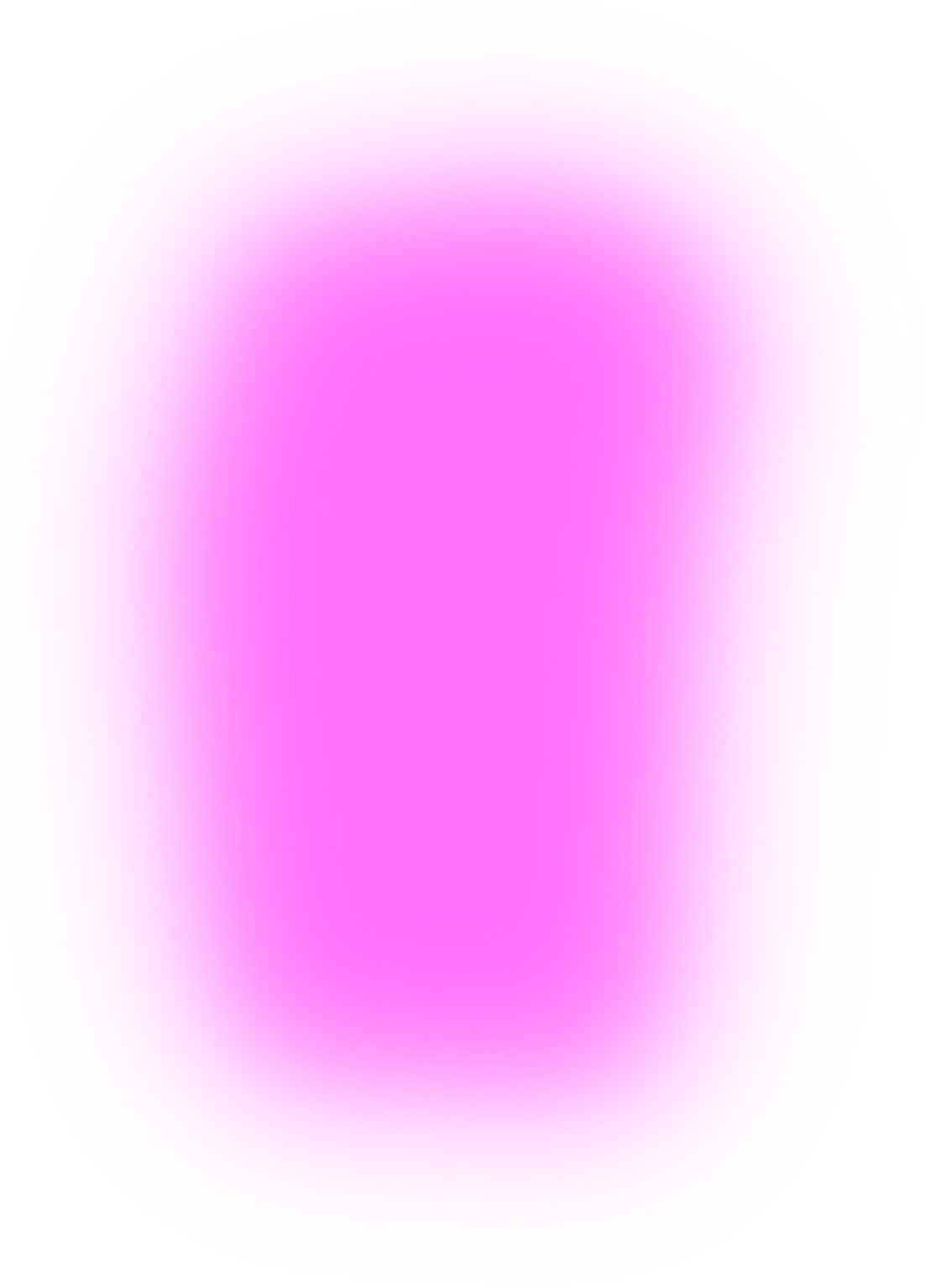Pink blur abstract shape