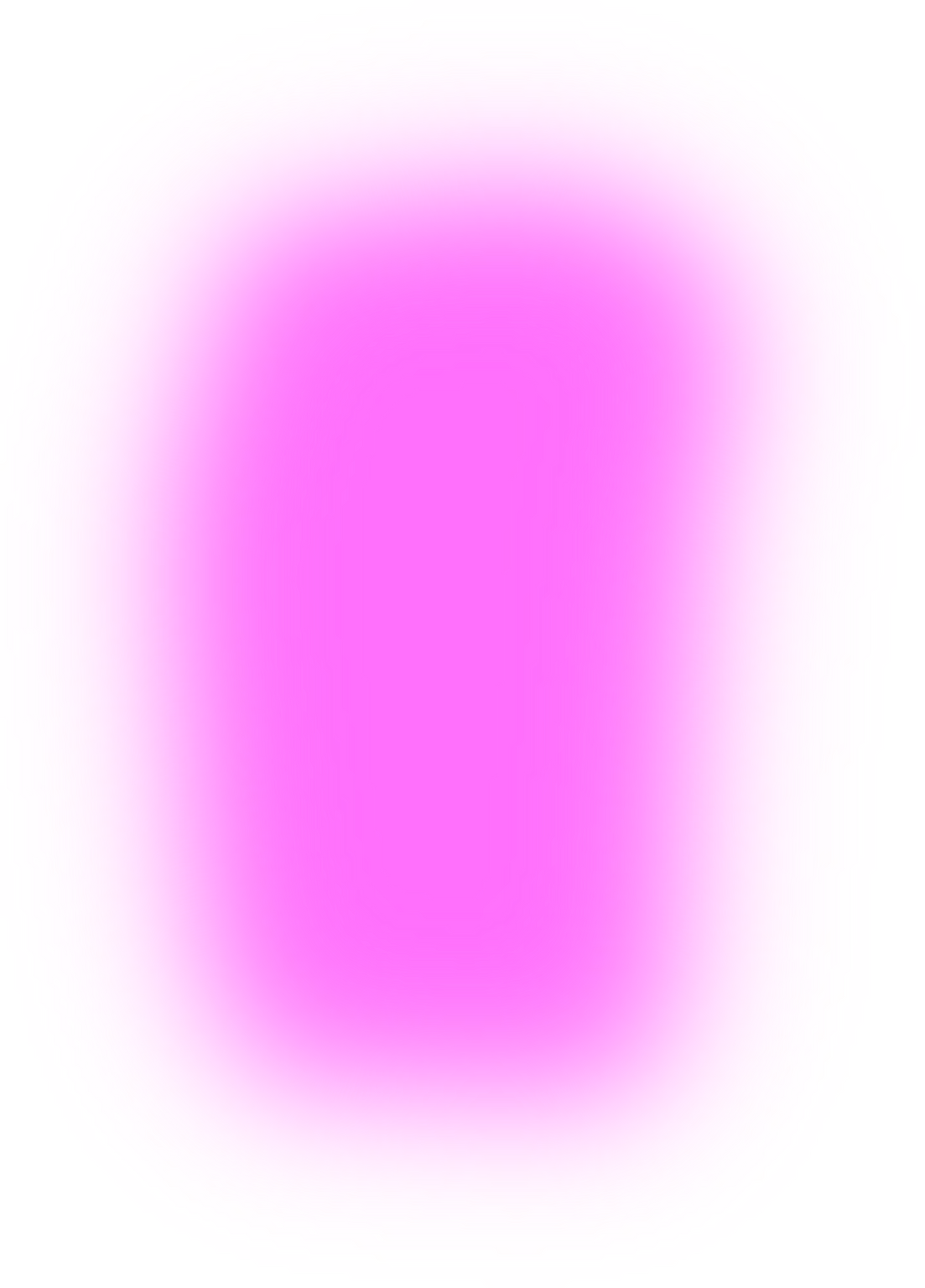 Pink blur abstract shape